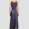 Vestido midi Posy en color eclipse Vestido midi Posy en color eclipse
