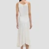 Vestido midi Posy en color marfil