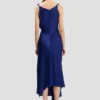 Vestido midi Posy en índigo brillante
