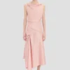 Vestido midi Posy en rosa empolvado Vestido midi Posy en rosa empolvado
