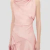 Vestido midi Posy en rosa empolvado Vestido midi Posy en rosa empolvado