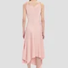 Vestido midi Posy en rosa empolvado Vestido midi Posy en rosa empolvado