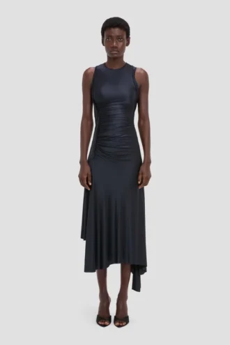 Vestido Twist en azul marino