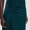 Vestido Twist en verde azulado oscuro Vestido Twist en verde azulado oscuro