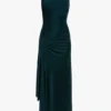 Vestido Twist en verde azulado oscuro Vestido Twist en verde azulado oscuro